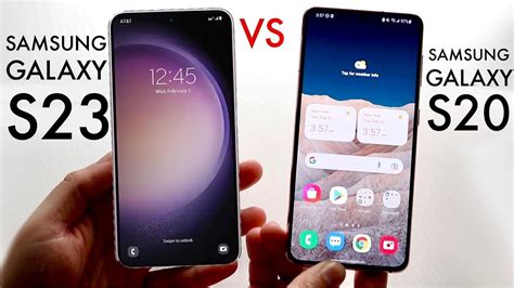 Compare Samsung Galaxy S8 vs. Samsung Galaxy S20.